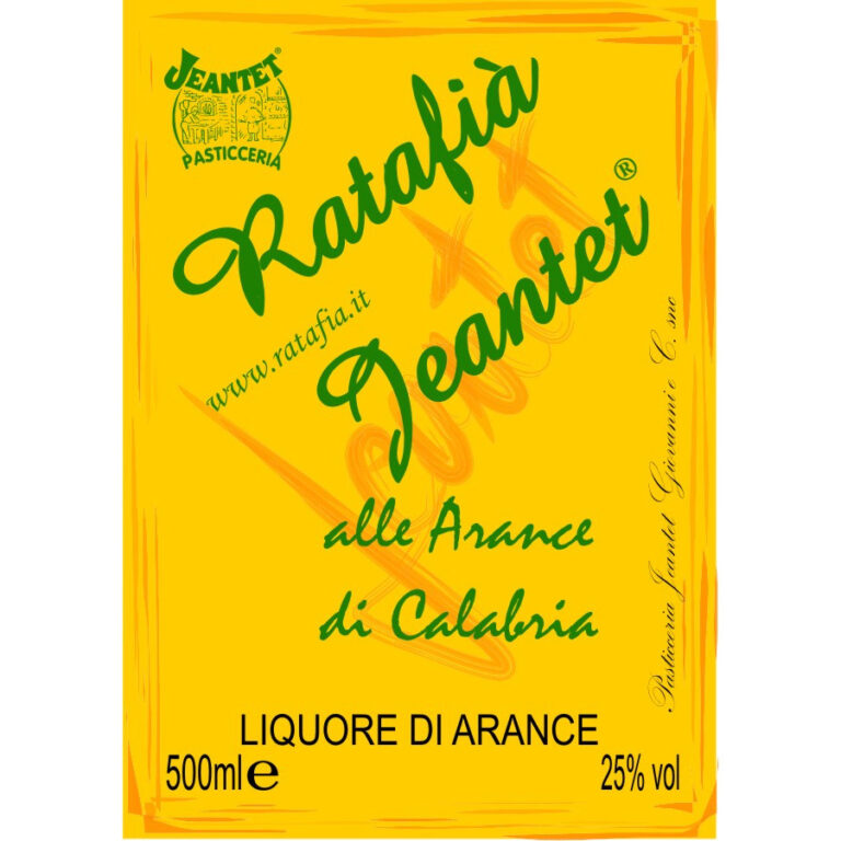 Etichette Ratafia arance